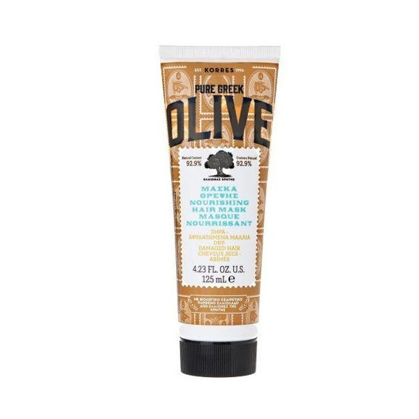 Korres Pure Greek Olive Μάσκα Θρέψης Ξηρά Μαλλιά 125ml