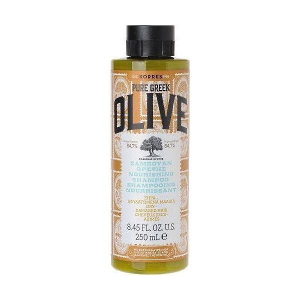 Korres Pure Greek Olive Σαμπουάν Θρέψης 250ml