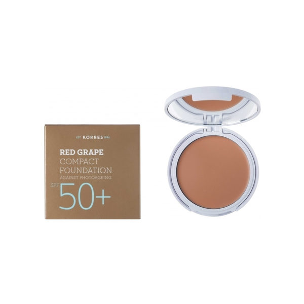 Korres Red Grape Compact Foundation SPF50+ Medium 8gr