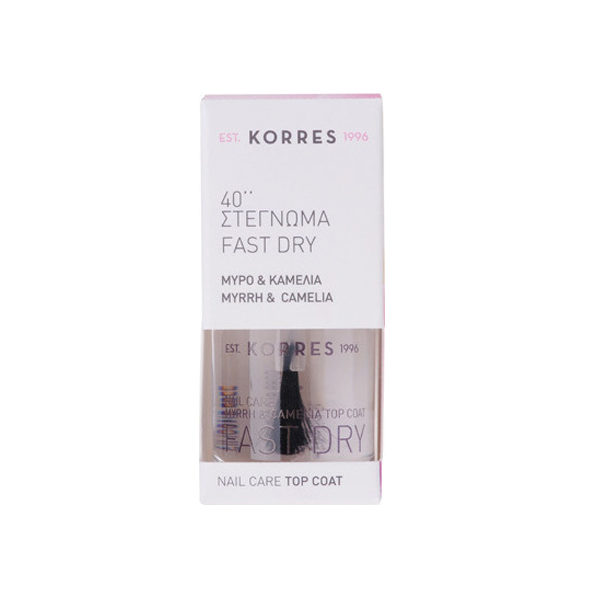 Korres 40" Γρήγορο Στέγνωμα με Μύρο & Καμέλια 10ml