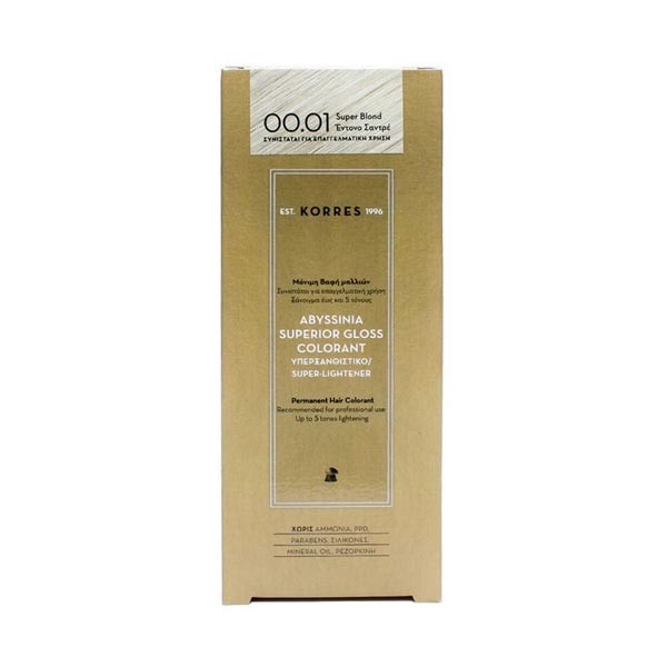 Korres Abyssinia Superior Gloss Colorant 00.01 Έντονο Σαντρέ