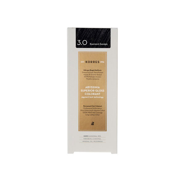 Korres Abyssinia Superior Gloss Colorant 3.0 Σκούρο Καστανό