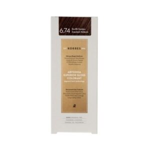 Korres Abyssinia Superior Gloss Colorant 6.74 Ξανθό Σκούρο Σοκολάτα-Χάλκινο 50ml