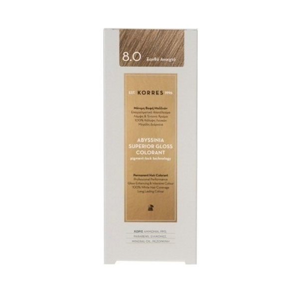 Korres Abyssinia Superior Gloss Colorant 8.0 Ξανθό Ανοιχτό