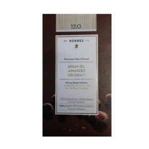 Korres Argan Oil Advanced Colorant 12.0 Ξανθό Special Blonde