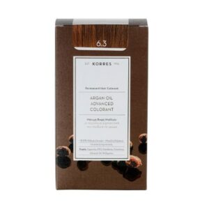 Korres Argan Oil Advanced Colorant 6.3 Ξανθό Σκούρο Μελί