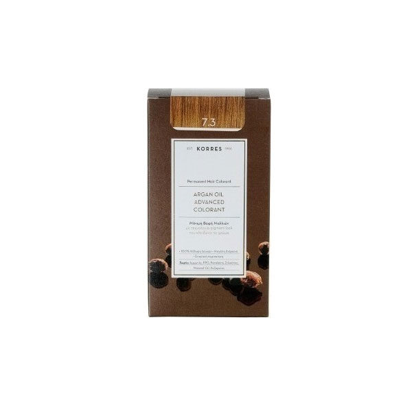 Korres Argan Oil Advanced Colorant 7.3 Ξανθό Μελί