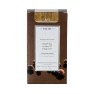 Korres Argan Oil Advanced Colorant 8.0 Ξανθό Ανοιχτό Φυσικό