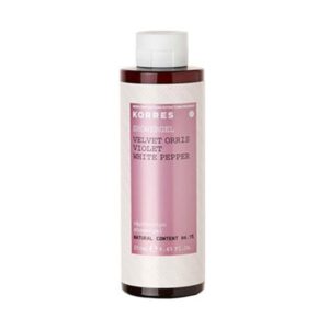 Korres Showergel Velvet Orris Violet White Pepper 250ml