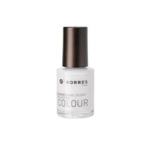 Korres White Βερνίκι Νυχιών 000, 10ml