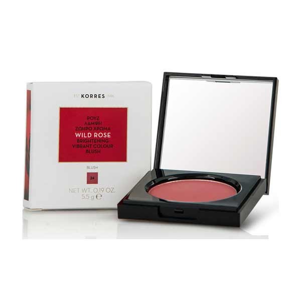 Korres Wild Rose Brightening Vibrant Colour 24 Dusty Rose