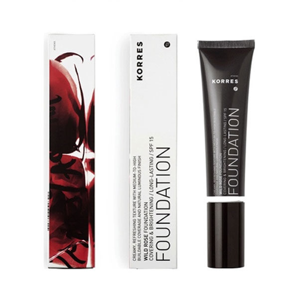 Korres Wild Rose Foundation SPF15 RF4 30ml