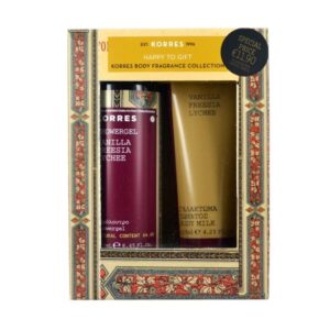 Korres Γαλάκτωμα Σώματος Vanilla Freesia & Lychee 125ml & Αφρόλουτρο 250ml