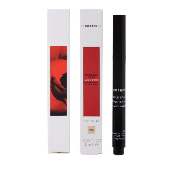 Korres Άγριο Τριαντάφυλλο Concealer Λάμψη Νο1