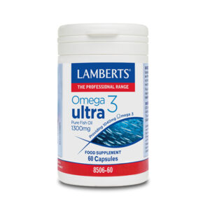 Lamberts Omega 3 Ultra Pure Fish Oil 1300mg 60 κάψουλες