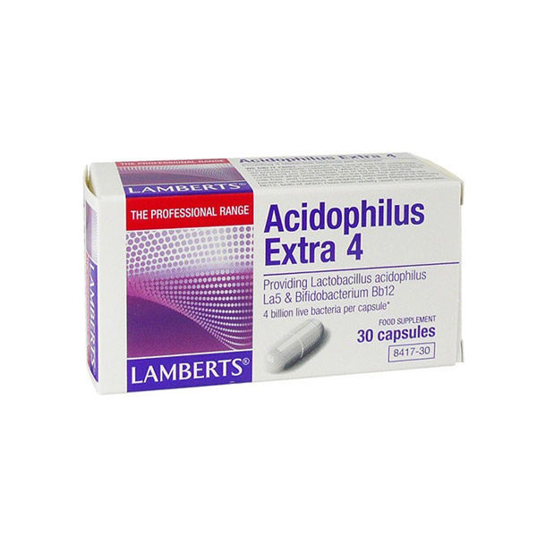 Lamberts Acidophilus Extra 4 30 κάψουλες