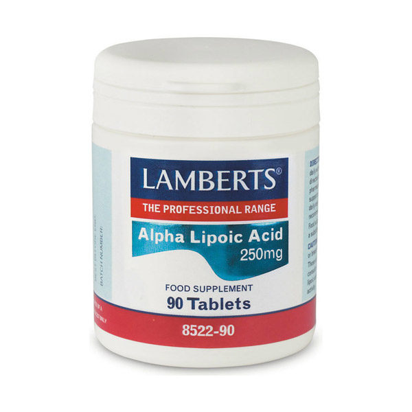 Lamberts Alpha Lipoic Acid 250mg 90 ταμπλέτες