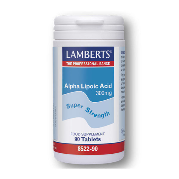 Lamberts Alpha Lipoic Acid 300mg 90 ταμπλέτες