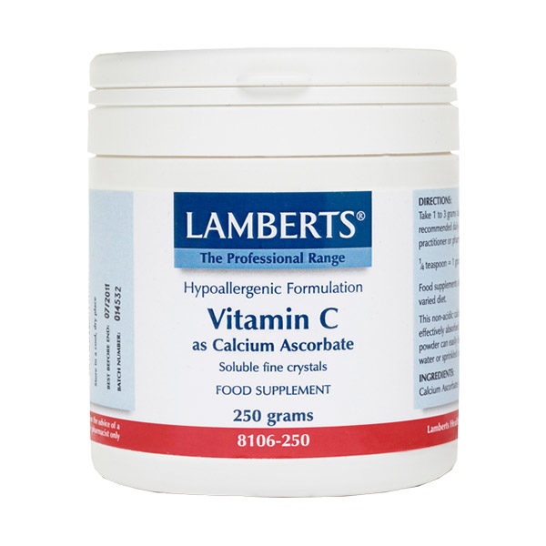 Lamberts Calcium Ascorbate 250gr