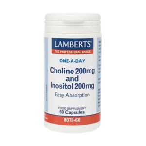 Lamberts Choline 200mg Inositol 200mg 60 κάψουλες