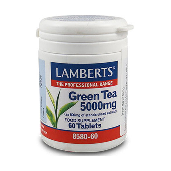Lamberts Green Tea 5000mg 60 ταμπλέτες