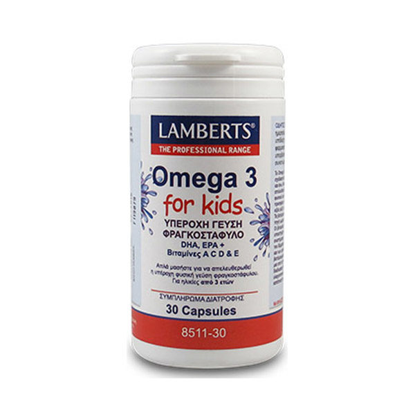 Lamberts Omega 3 for Kids 30 κάψουλες