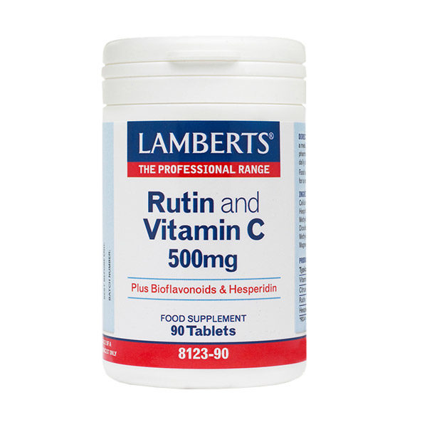 Lamberts Rutin & C-500 & Bioflavonoids 90 ταμπλέτες