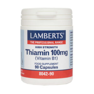 Lamberts Thiamin 100mg B1 90 κάψουλες