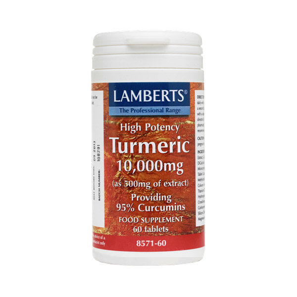 Lamberts Turmeric 10000mg 60 ταμπλέτες