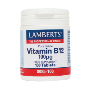 Lamberts Vitamin B-12 100mg 100 ταμπλέτες