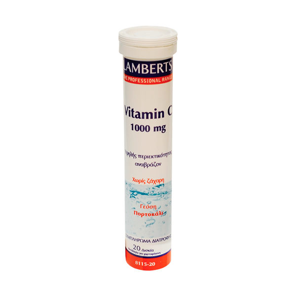 Lamberts Vitamin C 1000mg 20 αναβράζοντα δισκία