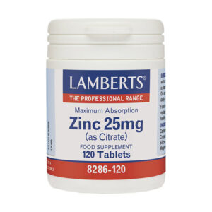 Lamberts Zinc 25mg (Citrate) 120 ταμπλέτες