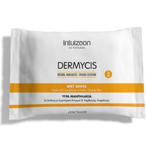 INTUIZOON DERMYCIS ΥΓΡΑ ΚΑΘΑΡΙΣΤΙΚΑ ΜΑΝΤΗΛΑΚΙΑ ΓΙΑ ΣΚΥΛΟΥΣ 20ΤΜΧ