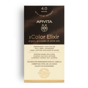 APIVITA MY COLOR ELIXIR ΜΟΝΙΜΗ ΒΑΦΗ Νο 4.0 ΚΑΣΤΑΝΟ