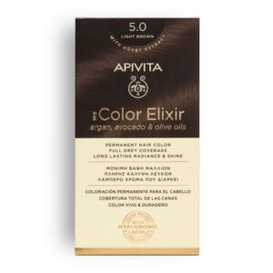 APIVITA MY COLOR ELIXIR ΜΟΝΙΜΗ ΒΑΦΗ Νο 5.0 ΚΑΣΤΑΝΟ ΑΝΟΙΧΤΟ