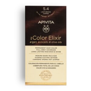 APIVITA MY COLOR ELIXIR ΜΟΝΙΜΗ ΒΑΦΗ Νο 5.4 ΚΑΣΤΑΝΟ ΑΝΟΙΧΤΟ ΧΑΛΚΙΝΟ