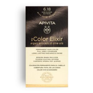APIVITA MY COLOR ELIXIR ΜΟΝΙΜΗ ΒΑΦΗ Νο 6.18 ΞΑΝΘΟ ΣΚΟΥΡΟ ΣΑΝΤΡΕ ΠΕΡΛΕ