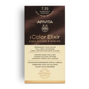 APIVITA MY COLOR ELIXIR ΜΟΝΙΜΗ ΒΑΦΗ Νο 7.35 ΞΑΝΘΟ ΜΕΛΙ ΜΑΟΝΙ