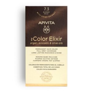APIVITA MY COLOR ELIXIR ΜΟΝΙΜΗ ΒΑΦΗ Νο 7.3 ΞΑΝΘΟ ΜΕΛΙ
