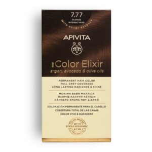 APIVITA MY COLOR ELIXIR ΜΟΝΙΜΗ ΒΑΦΗ Νο 7.77 ΞΑΝΘΟ ΕΝΤΟΝΟ ΜΠΕΖ