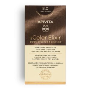 APIVITA MY COLOR ELIXIR ΜΟΝΙΜΗ ΒΑΦΗ Νο 8.0 ΞΑΝΘΟ ΑΝΟΙΧΤΟ