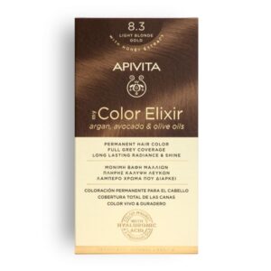 APIVITA MY COLOR ELIXIR ΜΟΝΙΜΗ ΒΑΦΗ Νο 8.3 ΞΑΝΘΟ ΑΝΟΙΧΤΟ ΜΕΛΙ