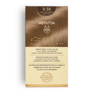 APIVITA MY COLOR ELIXIR ΜΟΝΙΜΗ ΒΑΦΗ Νο 9.38 ΞΑΝΘΟ ΠΟΛΥ ΑΝΟΙΧΤΟ ΜΕΛΙ ΠΕΡΛΕ