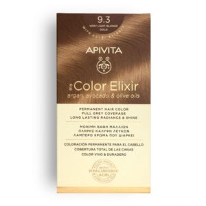 APIVITA MY COLOR ELIXIR ΜΟΝΙΜΗ ΒΑΦΗ Νο 9.3 ΞΑΝΘΟ ΠΟΛΥ ΑΝΟΙΧΤΟ ΜΕΛΙ