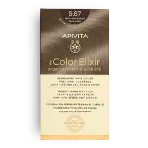 APIVITA MY COLOR ELIXIR ΜΟΝΙΜΗ ΒΑΦΗ Νο 9.87 ΞΑΝΘΟ ΠΟΛΥ ΑΝΟΙΧΤΟ ΠΕΡΛΕ ΜΠΕΖ