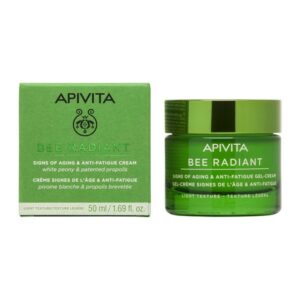 APIVITA BEE RADIANT ΚΡΕΜΑ-GEL ΓΙΑ ΣΗΜΑΔΙΑ ΓΗΡΑΝΣΗΣ & ΞΕΚΟΥΡΑΣΤΗ ΟΨΗ 50ml