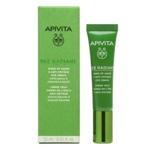 APIVITA BEE RADIANT ΚΡΕΜΑ ΜΑΤΙΩΝ ΓΙΑ ΣΗΜΑΔΙΑ ΓΗΡΑΝΣΗΣ & ΞΕΚΟΥΡΑΣΤΗ ΟΨΗ 15ml