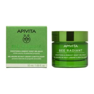 APIVITA BEE RADIANT GEL-BALM ΝΥΧΤΑΣ ΓΙΑ ΛΕΙΑΝΣΗ & ΑΝΑΖΩΟΓΟΝΗΣΗ 50ml
