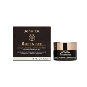 APIVITA QUEEN BEE ΚΡΕΜΑ ΜΑΤΙΩΝ ΟΛΙΣΤΙΚΗΣ ΑΝΤΙΓΗΡΑΝΣΗΣ 15ml