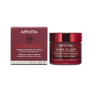 APIVITA WINE ELIXIR ΑΝΤΙΡΥΤΙΔΙΚΗ ΚΡΕΜΑ ΓΙΑ ΣΥΣΦΙΞΗ & LIFTING ΕΛΑΦΡΙΑΣ ΥΦΗΣ 50ml